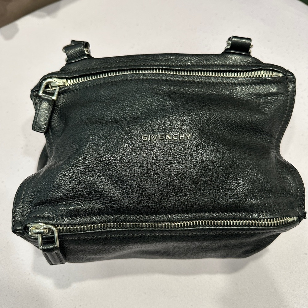 Givenchy Black Leather Crossbody Bag